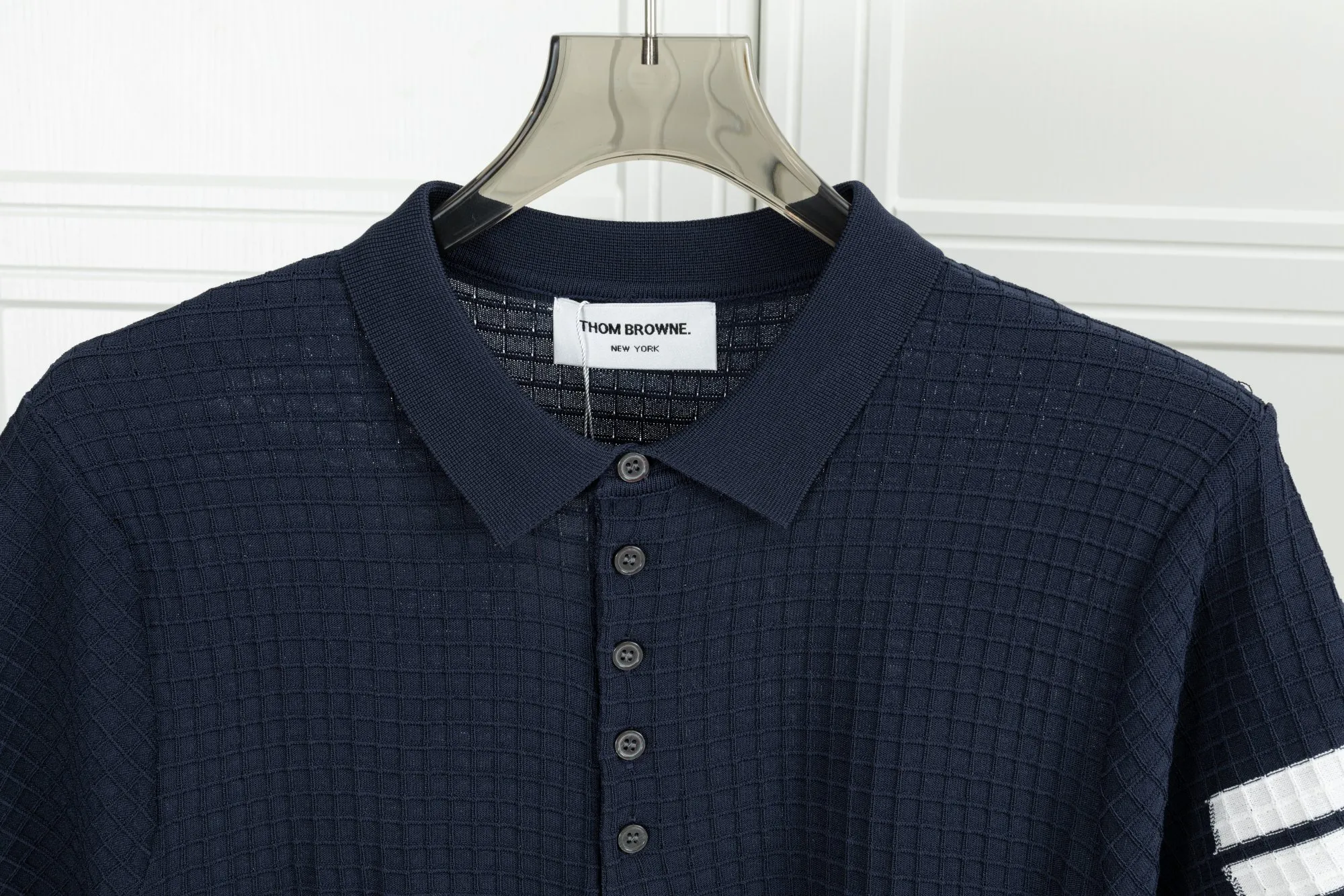 𝑻𝒉𝒐𝒎 𝑩𝒓𝒐𝒘𝒏𝒆 polo 𝑻𝒉𝒐𝒎 𝑩𝒓𝒐𝒘𝒏𝒆 . 25ss New Arrival polo ZP ， ， ， Same Style Same Style TB + + ：White Black Navy Blue ：M-3XL